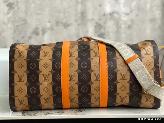 AAA Pruses Bags BANDOULIÈRE 50 VUITTON LOUIS KEEPALL 0619